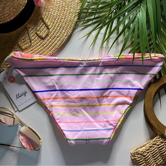 Maaji ☀️ Abstract Reversible Bikini Bottoms - Picture 7 of 9
